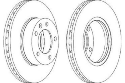 Гальмівні диски гальмівні ferodo 4020600qad 7700314064 9111 фото №1