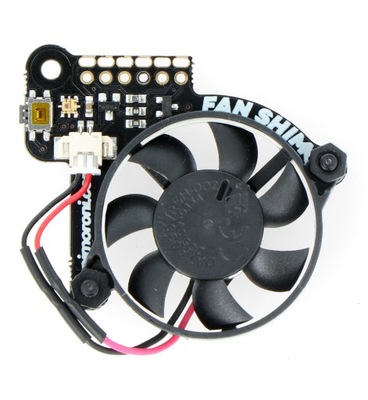 Wentylator Fan Shim dla Raspberry Pi 4B/3B+/3B/2B PIM461