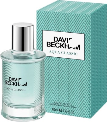 DAVID BECKHAM AQUA CLASSIC 40ML EDT WODA TOALETOWA UNIKAT