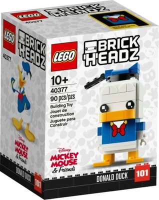 2 LEGO 40377 BRICKHEADZ KACZOR DONALD