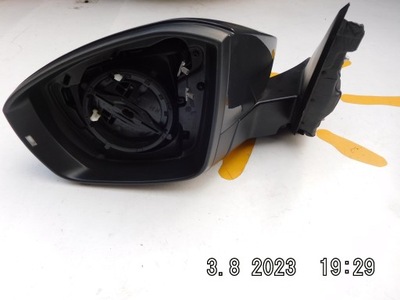 Vw t-roc зеркало наружное левая 9 pin 2ga857601a фото №1