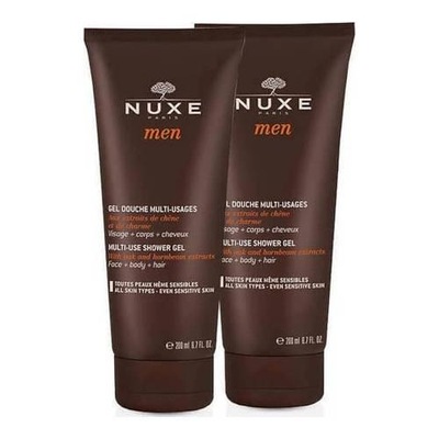 NUXE MEN Żel pod prysznic 2x200ml