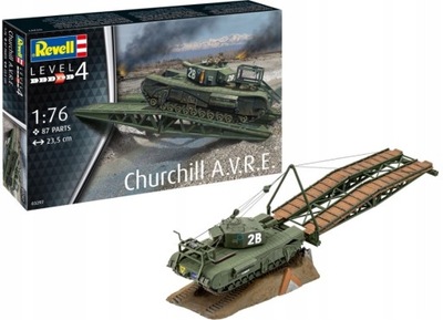 Model do sklejania Revell Czołg Churchill A.V.R.E.
