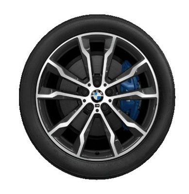 Koła zimowe BMW X3 G01 / X4 G02 20" Double Spoke 699M + POKROWCE GRATIS