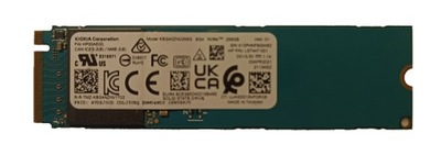 Dysk SSD Kioxia 256GB M.2 2280 PCIe NVME