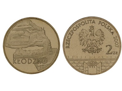 2 zł - Historyczne Miasta Polski - Kłodzko - 2007 r