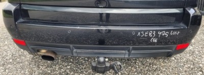 Бампер задняя задний bmw x3 e83 lift 475 black sapphire c66 фото №1
