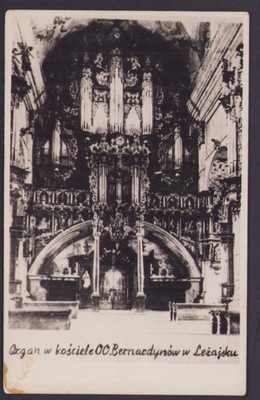 Leżajsk - Organy w kościele OO. Benedyktynów