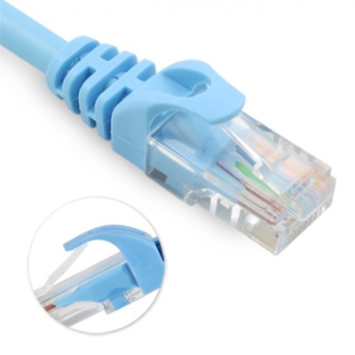 Unitek przewód patchcord kabel LAN UTP CAT.6 niebieski 3m