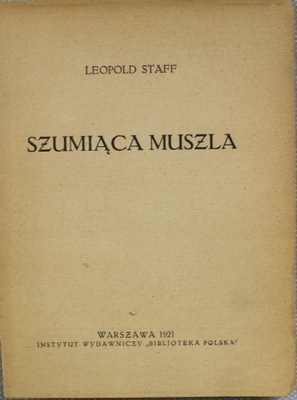 Szumiąca muszla 1921r