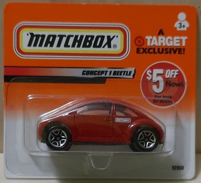 Matchbox 2000r Volkswagen Concept 1 (EXCLUSIVE)