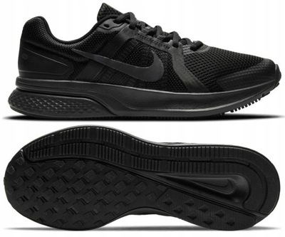 BUTY MĘSKIE NIKE RUN SWIFT 2 CU3515 002 CZARNE SPORTOWE r. 44