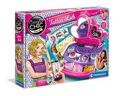 Clementoni "Tattoo Studio" Crazy Chic Tattoo Set