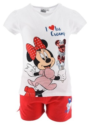 Dziewczęcy komplet Disney Myszka Minnie 104