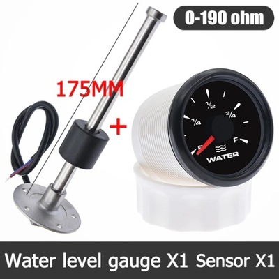 52MM WATER LEVEL GAUGE WATER LEVEL СЕНСОР 0~190 OHM WITH 7 COLOR B~75074