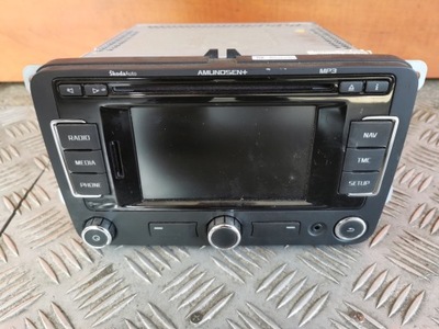 Радио amundsen skoda оригинальный номер 3t0035192h фото №1