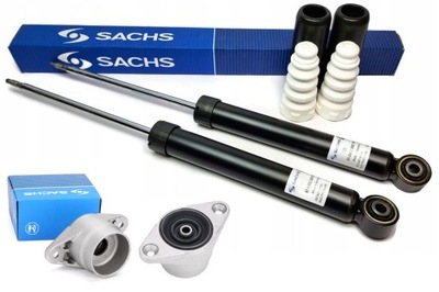 AMORTIGUADORES SUJECIÓN TAPONES TOPE DE SUSPENSION PARTE TRASERA AUDI A6 C6 SACHS  