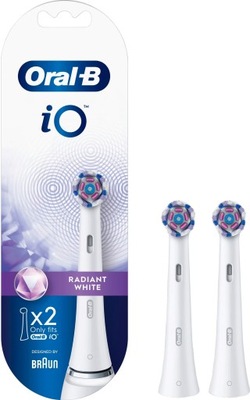 ORAL-B iO RADIANT WHITE KOŃCÓWKI 2SZT