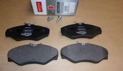 Тормозные колодки ham.r trafic ii 1.9/2.0dci перед 8660006313 фото №1