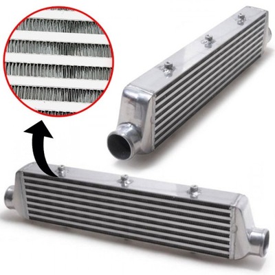 INTERCOOLER TIPO DEPORTIVO RADUADOR AIRE 550X140X65MM 57MM TUNEADO  