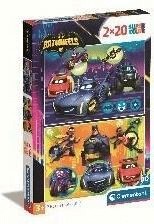 Puzzle 2x20 Super Kolor Batwheels Clementoni