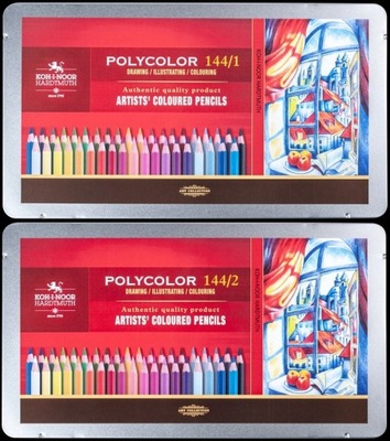 Koh-I-Noor kredki polycolor 144 kolory 3828 nowość