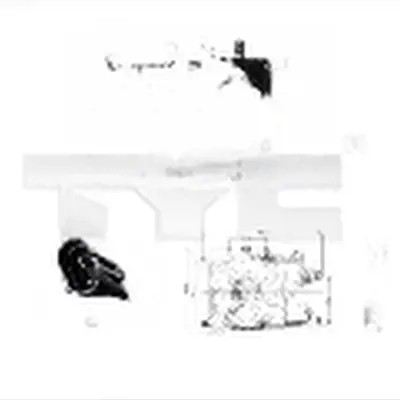 Вентилятор радиатора 825-0008 tyc фото №1