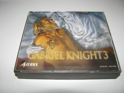 GABRIEL KNIGHT 3 III !!! SIERRA !!! JAK NOWA !!!