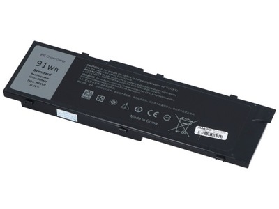 Bateria do Dell 7710 7510 7520 7720 M7710 91Wh 11.4V MFKVP