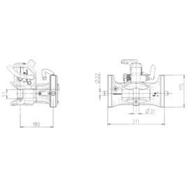 KILPA AUTOMATINIS 312 MM 32 MM 711160010 SAUERMA 