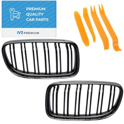 GRILLES RADIATOR GRILLE GLOSS BMW E90 E91 FACELIFT SEDAN / UNIVERSAL  