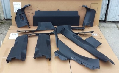 Audi q7 4m обшивка стойка защита комплект фото №1