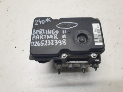 Насос abs citroen berlingo ii peugeot partner ii 0265232398 фото №1