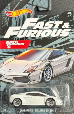 HOT WHEELS FAST FURIOUS LAMBORGHINI GALLARDO LP 560-4