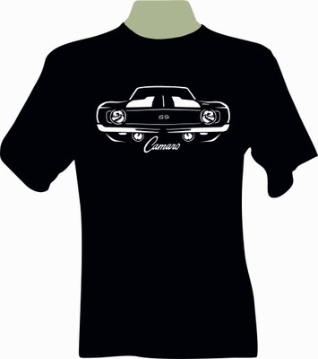 KOSZULKA T-SHIRT PARA FANA CHEVROLET CAMARO SS '69  