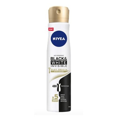 Nivea Black & White Invisible Silky Dezodorant