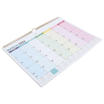 Kalendarz ścienny 2024 Duży kalendarz biurkow