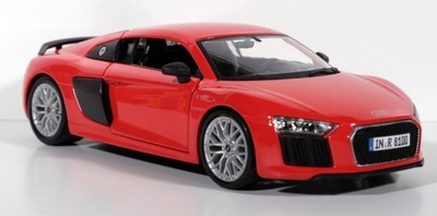 Model MAISTO AUDI R8 V10 PLUS CZERWONE 1:24