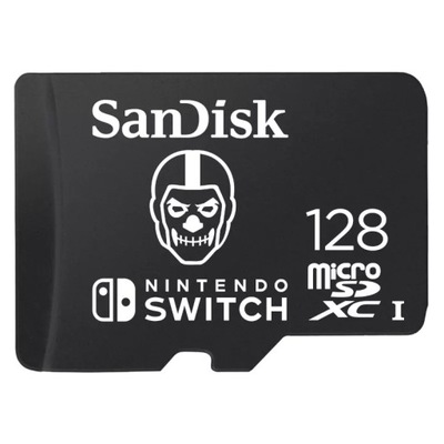 Nintendo SanDisk microSDXC 128GB Fortnite Skull Trooper