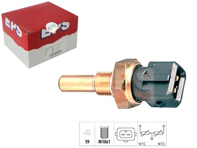 Eps 1.830.229 датчик, температура рідина охолоджуючий фото №1