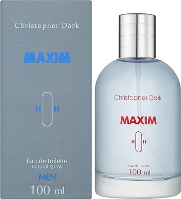 Christpher Dark MAXIM 100ml EDT MEN