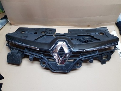 Renault clio iv решітка радіатора решітка радіатора бампера перед фото №1
