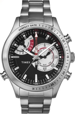 Zegarek męski TIMEX WR100 chronograf timer data