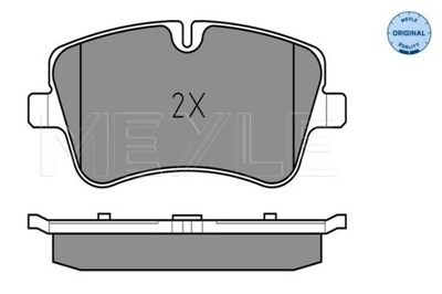 MEYLE PADS HAM. DB P. W203 00-  