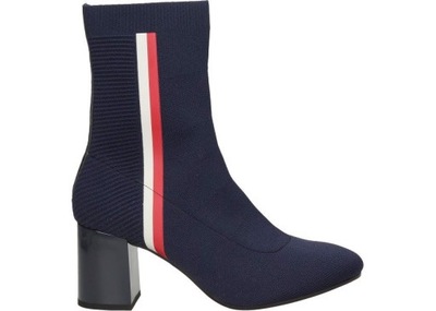 Tommy Hilfiger Botki FW0FW04157 40 Knitted Heeled