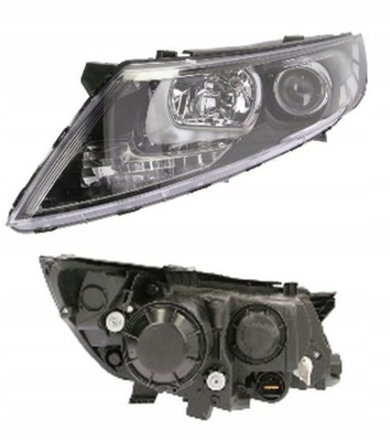 Фара лампа левый kia optima tf , 06.10-10.15 фото №1