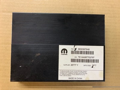 Модуль підсилювач dodge charger srt 6.4 16- фото №1