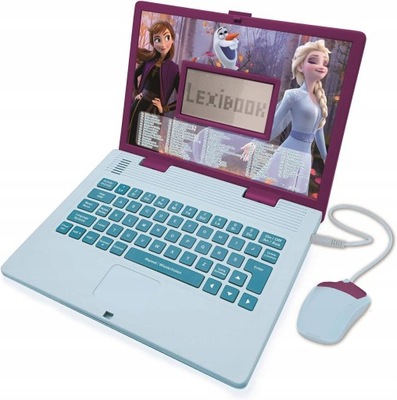 Edukacyjny laptop dwujęzyczny Lexibook DISNEY FROZEN komputer dla dzieci