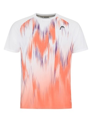 HEAD T-Shirt Topspin 811453 Biały Regular Fit