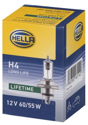 HELLA żarówka H4 12V 60/55W longlife ..